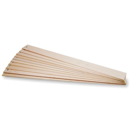 CHAPA DE BALSA 4 X 100 X 1000 MM