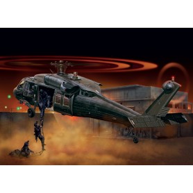 Maqueta de Helicoptero UH-60/MH-60 Black Hawk "Night Raid" 1/48 Italeri
