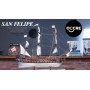 Maqueta de barco de Madera OcCre San Felipe 1/86 en Modelismo naval de Hobbyteam