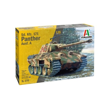 Maqueta de tanque Italeri SD.KFZ. 171 Panther AUSF. A 1/35 en Vehículos Militares Italeri de Hobbyteam