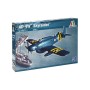 Pack Maqueta Avión Militar Italeri Aircraft AD-4W SKYRAIDER 1/48 con pinturas, pegamento y pinceles en Packs Hobbyteam de Hobbyteam