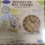 Reloj de madera con mecanismo para construir en madera en Puzzles 3D de Madera de Hobbyteam