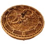 Reloj de madera con mecanismo para construir en madera en Puzzles 3D de Madera de Hobbyteam