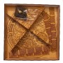 Reloj de madera con mecanismo para construir en madera