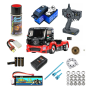 Pack Completo Camión RC Tamiya Mercedes Benz Actros MP4 (TT-01E) 1/14 para competición en Coches RC para montar de Hobbyteam
