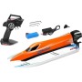 Lancha RC Wltoys WL915-A 45Km/h (Brushless) Naranja en Lanchas RC y Barcos RC de Hobbyteam