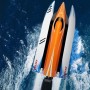 Lancha RC Wltoys WL915-A 45Km/h (Brushless) Naranja en Lanchas RC y Barcos RC de Hobbyteam