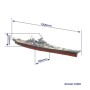 Barco de Madera Occre USS Missouri (BB-63) 1/200 en Modelismo naval de Hobbyteam
