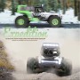 Coche RC EXP16 1/12 40 km/h RTR Wltoys 124006 (Brushed) en Coches Crawlers RC de Hobbyteam