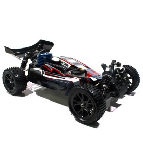Pack Coche Monster Truck rc Carnage 1/10 FTX 70Km/h (Nitro) con Accesorios Iniciación en Coches RC Nitro y Gasolina de Hobbyteam
