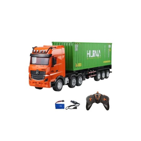 Camión transporte de contenedor 1317 RC Huina 1/18