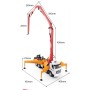 Camión RC Bomba de Cemento 1/18 (Huina 1381) en Vehículos construcción RC de Hobbyteam