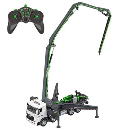 Camión RC Bomba de Cemento 1/18 (Huina 1381) en Vehículos construcción RC de Hobbyteam