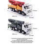 Camión RC Bomba de Cemento 1/18 (Huina 1381) en Vehículos construcción RC de Hobbyteam