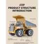 Camión Volquete RC 1/18 (Huina 1533)