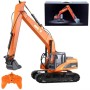 Excavadora RC Huina 1551 1/14 (Brushed) con brazo largo en Excavadoras RC de Hobbyteam