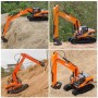 Excavadora RC Huina 1551 1/14 (Brushed) con brazo largo en Excavadoras RC de Hobbyteam