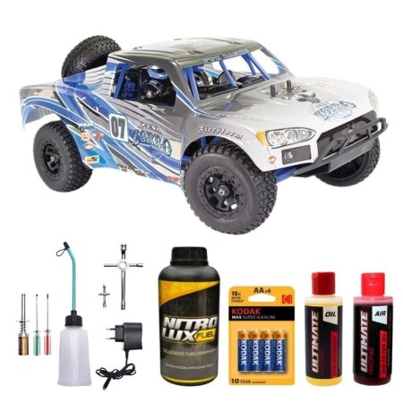 Pack Coche RC Short Course FTX Zorro Azul con accesorios iniciación en Packs Hobbyteam de Hobbyteam