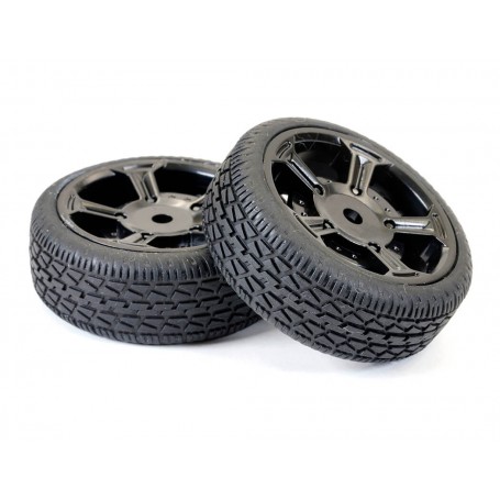 Kit 2 Ruedas Coche RC Asfalto (FTX10618R)