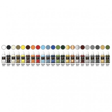 Pack completo pinturas y pinceles Occre