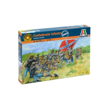 Figuras Infantería Confederada Guerra Civil Americana de Italeri en Soldados Italeri de Hobbyteam