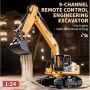 Excavadora RC Huina 13510 9 canales 1/24 en Excavadoras RC de Hobbyteam