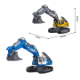 Excavadora Huina 13550 11 canales 1/18 – Huina Toys – Hobbyteam