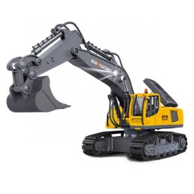 Excavadora Huina 13550 11 canales 1/18 Excavadora Huina 13550 11 canales 1/18