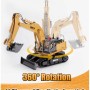 Excavadora Huina 1531 11 canales 1/16 en Excavadoras RC de Hobbyteam