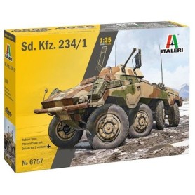 Maqueta Tanque Italeri Sd. Kfz. 234/1 1/35 Maqueta Italeri Vehículo Militar Fiat 508 CM Colonial con Tropa 1/35 – Italeri – Hobbyteam