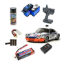 Pack Completo Coche RC Drift Tamiya Porsche 911 (TT-02) 1/10 con servo, batería y cargador en Coches RC para montar de Hobbyteam