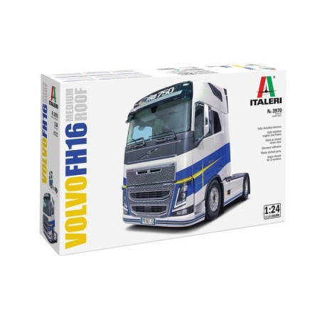 Maqueta Camión Italeri Volvo FH16 Medium Roof 1/24 en Camiones y Coches Rally Italeri de Hobbyteam