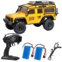 Pack Coche RC Crawler Defender D90 Amarillo con 2 Baterías en Packs Hobbyteam de Hobbyteam