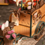 Maqueta de madera DIY Robotime Blossom Cart en Dioramas de Hobbyteam
