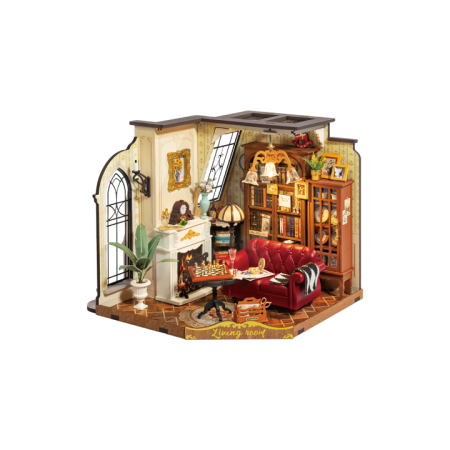 Maqueta de madera DIY Robotime Catherine's Living Room en Dioramas de Hobbyteam