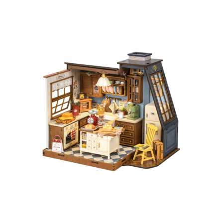 Maqueta de madera DIY Robotime Baking Kitchen en Dioramas de Hobbyteam