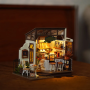 Maqueta de madera DIY Robotime Slow Life Café en Dioramas de Hobbyteam