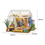 Maqueta de madera DIY Robotime Dreamy Garden House en Dioramas de Hobbyteam