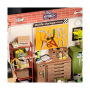 Maqueta de madera DIY Robotime Garage Workshop en Dioramas de Hobbyteam