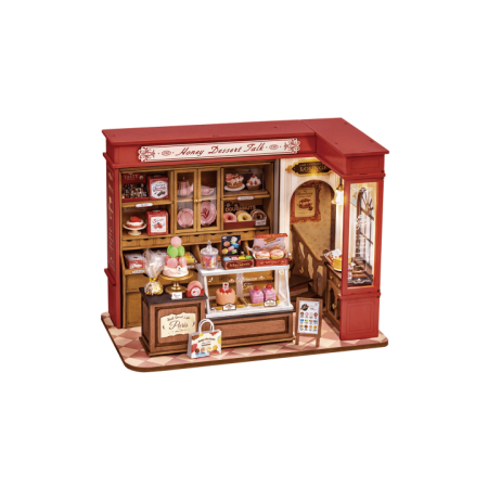 Maqueta de madera DIY Robotime Honey Dessert Talk en Dioramas de Hobbyteam