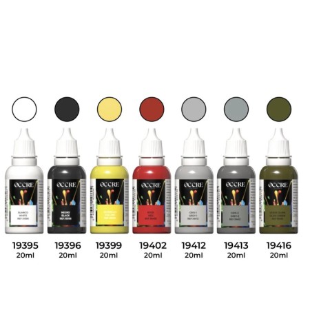 Pack 7 pinturas Maqueta Avión OCCRE 2WW01 Submarine Spitfire Mk.IXc EN398 1/24 en Modelismo Aéreo de Hobbyteam