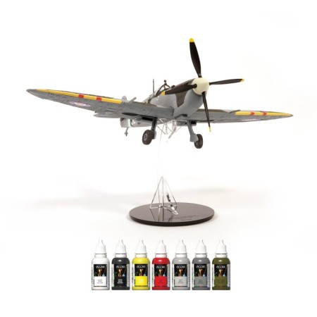 Pack Maqueta Avión OCCRE Submarine Spitfire Mk.IXc EN398 1/24 con Pinturas en Modelismo Aéreo de Hobbyteam