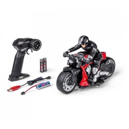 Moto teledirigida CARSON RC Devil Bike 1/10 20Km/h en Radiocontrol para Niños de Hobbyteam