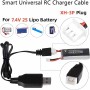 Cargador Balanceador USB Lipo 7,4V 2000mAh