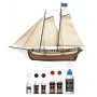 Pack Maqueta Barco Occre POLARIS 1/50 con pinturas, tinte y barniz en Packs OcCre de Hobbyteam