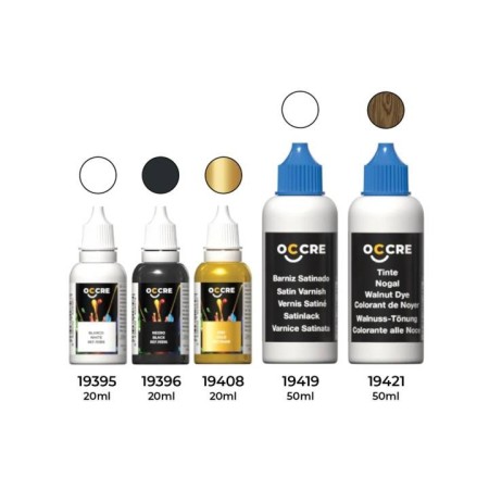 Pack Occre Pinturas Acrílicas para Cisne Negro