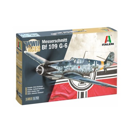 Maqueta Avión Italeri BF 109 G-6 Aces 1/72 en Aviones Italeri de Hobbyteam
