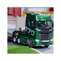 Pack Camión Scania 770S V8 Huina 1501 19 canales 1/18 Verde con plataforma verde en Camiones RC de Hobbyteam