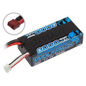 Batería Lipo 11,1V (2S) 3000mAh 30C Hardcase (T-Dean) Shorty