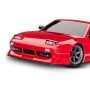 Pack Coche RC Traxxas 4-Tec Drift Nissan 240SX 1/10 (Brushed) Rojo con Batería y Cargador en Packs Traxxas de Hobbyteam